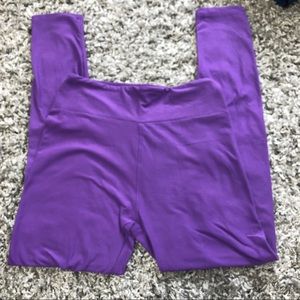 PURPLE LULAROE LEGGINGS
